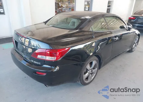 2010 Lexus Is 250C from USA, damaged, VIN JTHFF2C28A2501885